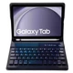 Чохол із Bluetooth - клавіатурою Glass Magnet Flip Cover 360 для Samsung Galaxy Tab 10 FE / S9 / S9 FE black - зображення 4