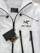 Вітрівка Arcteryx чоловіча весняна осіння демісезонна куртка арктерикс біла L - изображение 6