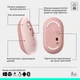 Комплект бездротовий (клавіатура, миша) Logitech Pop Icon Combo Rose (920-013142) Рожевий - изображение 8