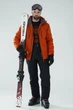 Куртка горнолыжная Brooklet J dark terracotta мужская - BJ2023-14 - XL - изображение 11