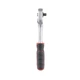 Ключ трещоточный (рукоятка с храповым механизмом) Intertool 1/4" х 45T Pro (HT-2117) - изображение 3