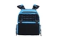 Плитоноска uaBRONIK (Plate Carrier) Открытого типа для прессы и волонтеров Light Marine Blue - изображение 1