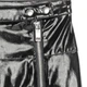 Юбка из искусственной кожи мини осенняя женская H&M 0566473_07 32 Черная (KAY2000000405834) - изображение 2