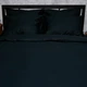 Комплект постельного белья Moon&Star Полуторный 143х210 наволочки 2х50х70 Satin Premium Black Velvet (MS-820008486) - изображение 3