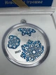 Монета Новогодняя игрушка серебро - изображение 7