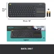 Клавиатура Logitech K400 Plus Touch Wireless UA Black (920-007145) - изображение 8