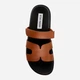 Жіночі шльопанці Steve Madden Missile SM11003028-21U 38 23.8 см Коричневі (8720857365900) - зображення 6