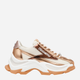 Sneakersy damskie Steve Madden Zoomz SM11002327-SG3 36 22.2 cm Biały/Złoty (8720857668643) - obraz 1