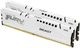 Оперативна пам'ять Kingston Fury DDR5-6000 65536MB PC5-48000 (Kit of 2x32768) Beast White (KF560C30BWEK2-64) - зображення 1