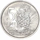 Монета Самоа 5 сене 1974 AU-UNC - изображение 1