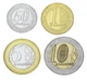 Набір монет Ангола набір з 4 монет 2012 VF-AU 0,5, 1, 5, 10 кванза - зображення 1