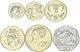 Набір монет Кіпр набір з 6 монет 2004 UNC 1, 2, 5, 10, 20, 50 центів - зображення 1