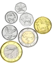 Набор монет Ботсвана набор из 7 монет 2013 UNC 5, 10, 25, 50 тхебе, 1, 2, 5 пула - изображение 1