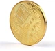 монета BTC Биткоин Bitcoin в брелке gold - изображение 12