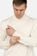 Гольф мужской XXL цвет молочный GIOVANE RICCO ЦБ-00270893 - изображение 3