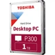 Жесткий диск 3.5" Toshiba P300 1TB SATA 64MB (HDWD110UZSVA) [81197] - изображение 2