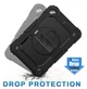 Чохол Carbon Armor Cover Tablet на Apple iPad Mini 5 2019 (7.9") / захисний чохол для планшета з ремінцем в комплекті / (чорний) - зображення 7