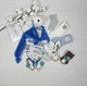 Букет подарков для малышей с полотенцем пеленками и аксессуарами a.l.babybox Паровозик - изображение 10