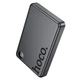 Повербанк HOCO Q34, magnetic fast charging with digital display, 10000mAh, 1Type-C, 20W, PD, QC, metal-grey - изображение 1