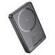Повербанк HOCO Q34, magnetic fast charging with digital display, 10000mAh, 1Type-C, 20W, PD, QC, metal-grey - изображение 2