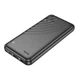 Повербанк HOCO J123 Element 10000mAh, 2USB, 2A, black - изображение 3