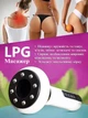 Вакуумний антицелюлітний масажер для тіла масаж гуашею Cupping Massager для корегування фігури тіла Білий - зображення 3