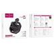 Беспроводные наушники HOCO EW70 Glory true wireless BT headset, BT5.5, 35mAh, 300mAh, 6h, black-purple - изображение 3