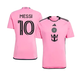 Дитяча футбольна форма Adidas Messi №10 Inter Miami 2025, розмір 24 (зріст 130–140 см), рожево-чорна - изображение 3