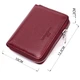 Практичный кошелек для женщин из натуральной кожи ST Leather 22450 Бордовый - изображение 3