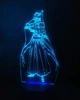 3d-светильник Аниме Блич Bleach, 3д-ночник, несколько подсветок (батарейка+220В) - изображение 1