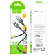 Дата кабель HOCO X109 Type C Energy silicone charging 3A 1М Чорний - зображення 5
