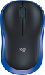 Mysz Logitech M185 Wireless niebieska (910-002239/910-002236) - obraz 1