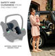 Автокресло-переноска Kinderkraft Mink Pro i-Size Black (KCMINKPRBLK0000) (00-00305303) - изображение 7
