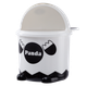 Ведро для мусора MVM настольное с крышкой BIN-07 7л Белое (BIN-07 7L WHITE) - изображение 2