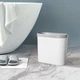Ведро для мусора MVM BIN-08 10л Белое (BIN-08 10L WHITE) - изображение 4