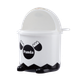 Ведро для мусора MVM настольное с крышкой BIN-07 3.2л Белое (BIN-07 3.2L WHITE) - изображение 2