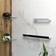 Тримач для рушників MVM BP-30 клейкий Біло-чорний (BP-30 WHITE/BLACK) - зображення 5