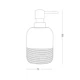 Дозатор для жидкого мыла MBM MY HOME Boston Черный (BA-04 BLACK) - изображение 6