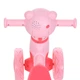 Беговел (велобег) детский BAMBI M 5762-3 с пластиковыми колесами 5.9", музыкой и подсветкой, Розовый - изображение 3