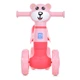 Беговел (велобег) детский BAMBI M 5762-3 с пластиковыми колесами 5.9", музыкой и подсветкой, Розовый - изображение 6