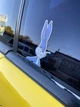 Стікер Кролик мем. Вологостійка наклейка 9х4см - изображение 2