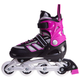 Роликові ковзани розсувні дитячі Zelart Z-126 (39-42) (PL, PVC, колесо PU, рожево-чорний) - изображение 6