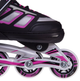 Роликові ковзани розсувні дитячі Zelart Z-126 (39-42) (PL, PVC, колесо PU, рожево-чорний) - изображение 12