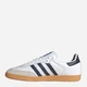Чоловічі кеди низькі adidas Originals Samba OG IF3814 47.5 (12UK) Білий/Темно-синій (4066759174702) (955555906335391) - Уцінка - зображення 4