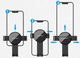 Автодержатель для смартфона Vention With Duckbill Clip 4.7-7.2" Black (KCGB0) - изображение 12
