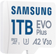 Карта памяти Samsung Evo Plus microSDXC 1TB UHS-I U3 V30 A2 + SD адаптер (MB-MC1T0SA/EU) - изображение 3