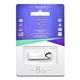 Флеш-накопичувач USB 8GB T&G 117 Metal Series Silver (TG117SL-8G) - зображення 2