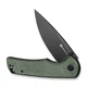 Складной туристический нож Sencut Praktisk, (9.1 см) 9Cr18MoV / Micarta темно-зеленый - изображение 3