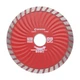 Диск алмазный отрезной по бетону TURBO 115х2.2х7х22 мм Intertool - изображение 1