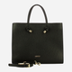 Torba shopper damska skórzana IUNTOO 168107-014 Czarna (800070329028) - obraz 4